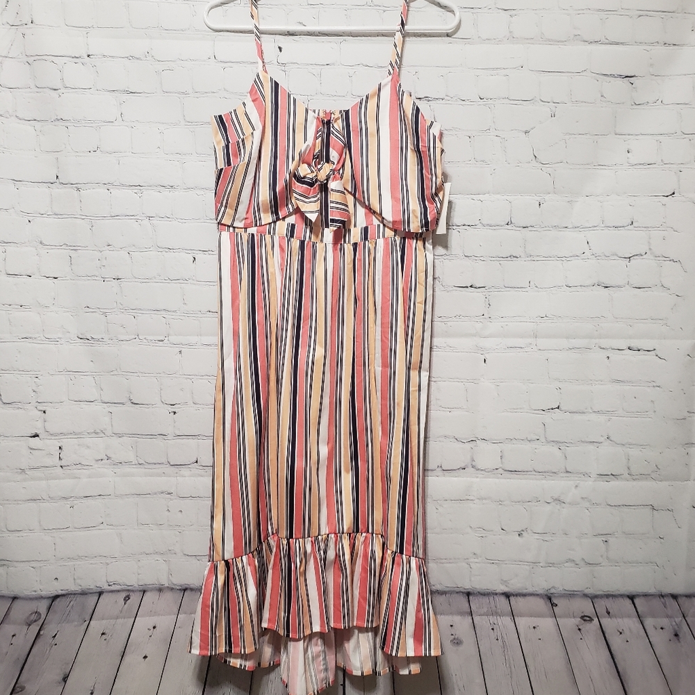 Maison Jules Citrus Splash Dress Sz 4 Cand… - Picture 1 of 15